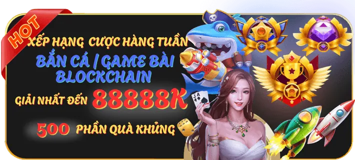 Giao diện game Bắn cá với nhiều loại cá và vũ khí